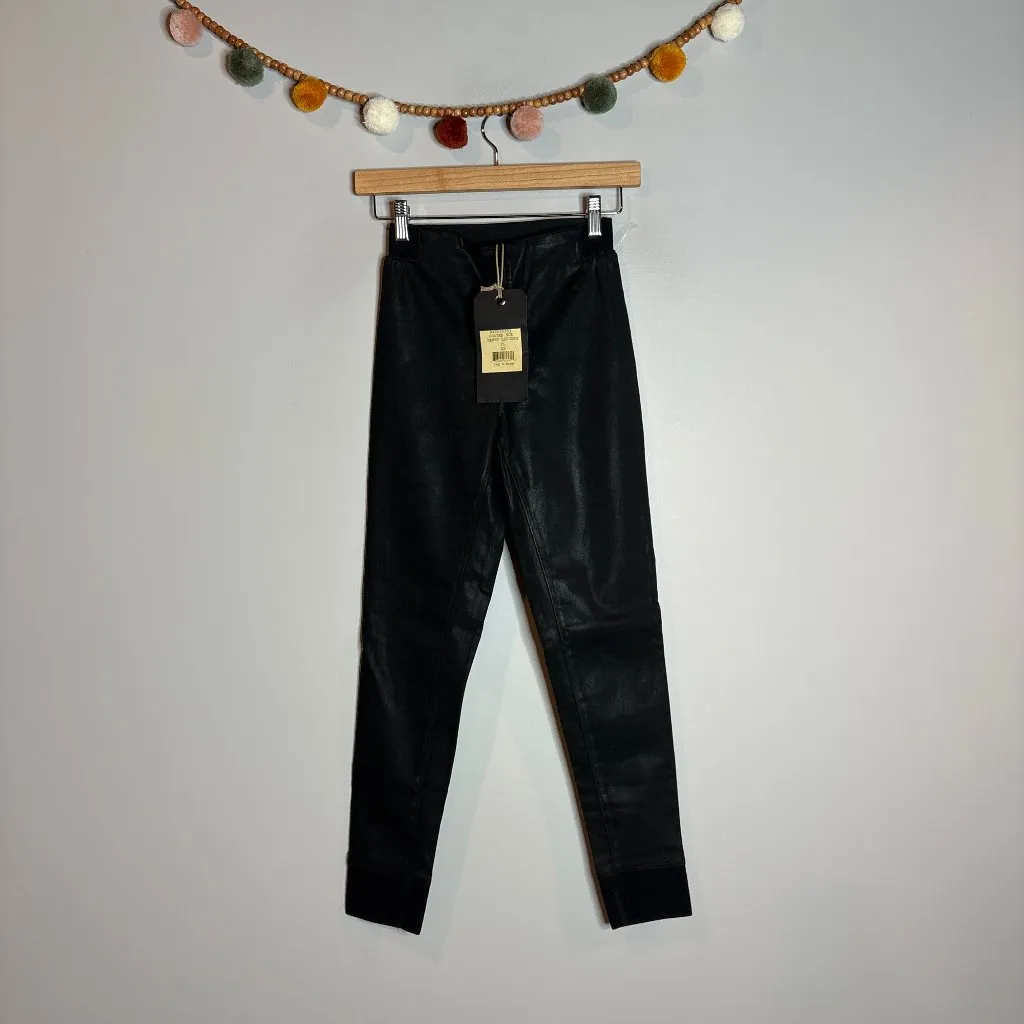 NWT Rag & Bone The Danny Legging in Coated Black - Image 2