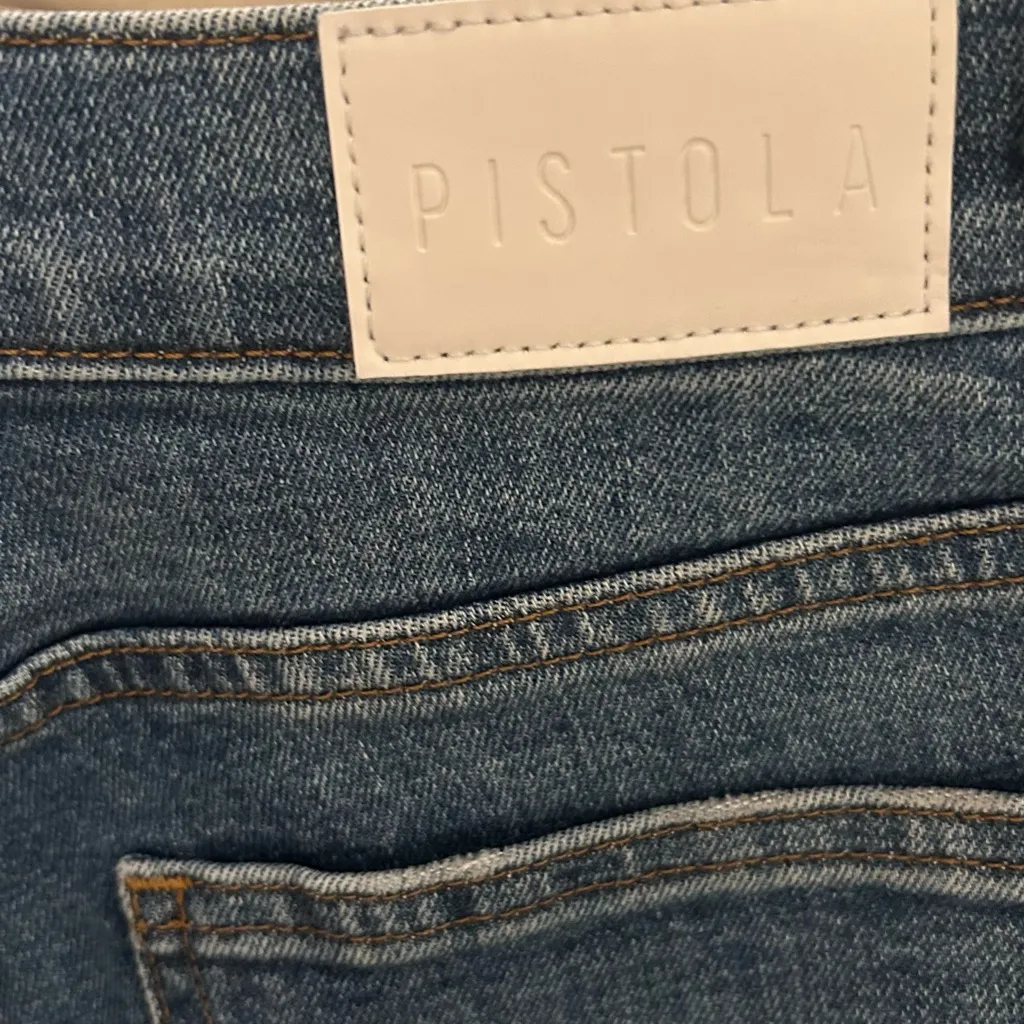 Pistola Denim Revolve Monroe High Rise Cigarette Jeans Size 26 - Image 10