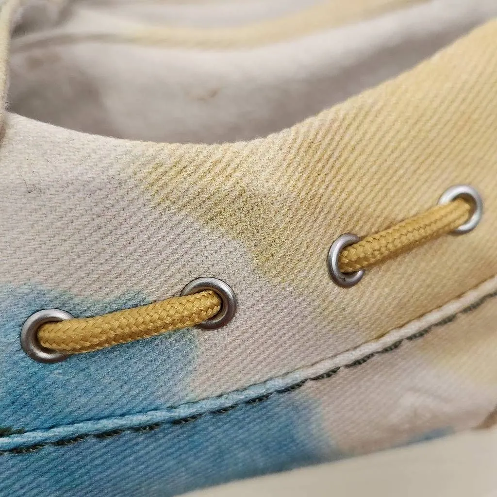 Sperry Women's Tie-Dye Moc-sider Size 6.5 Tie-Dye Canvas Slip-on Shoes - Image 8