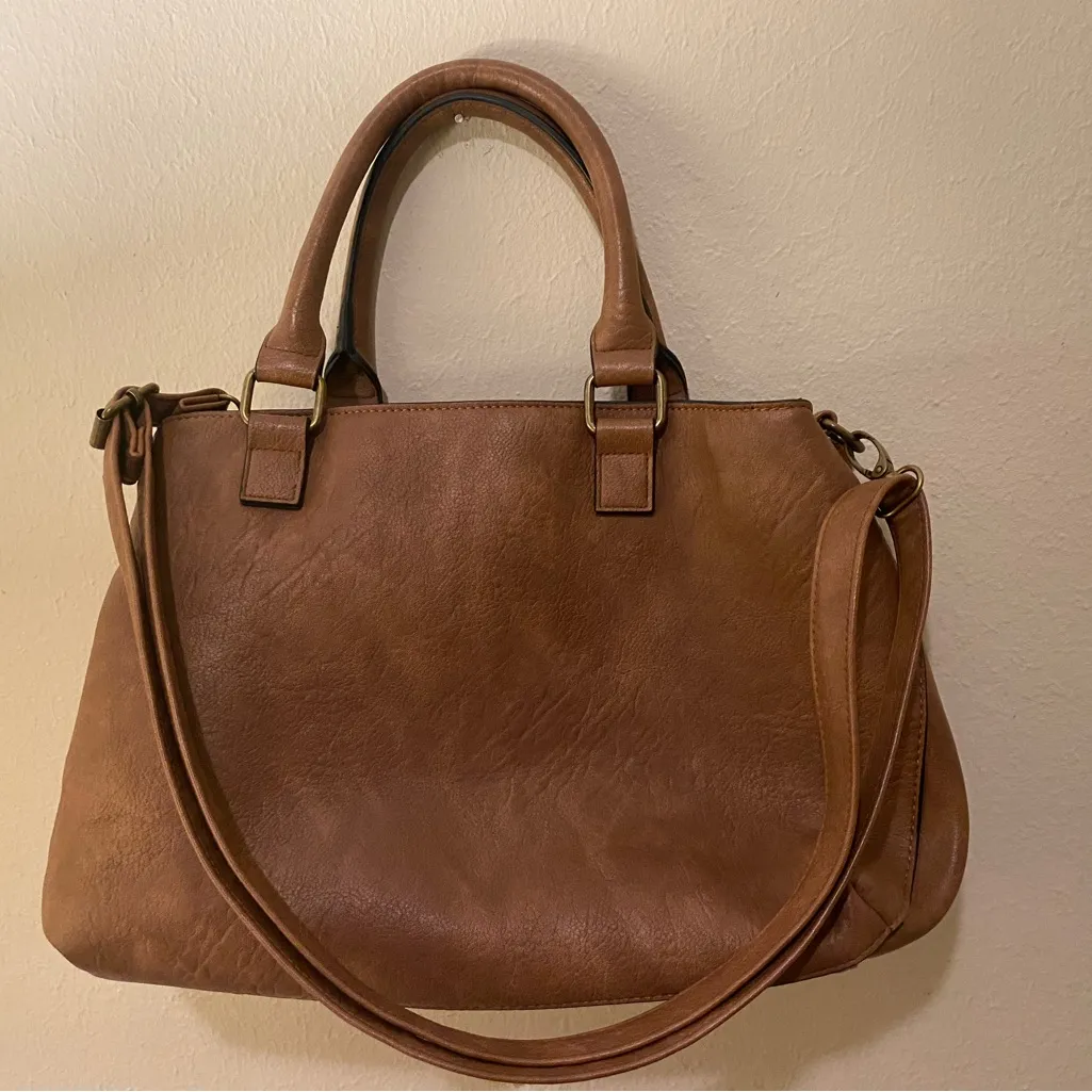 Bueno Brown Shoulder Bag W Strap - Image 2