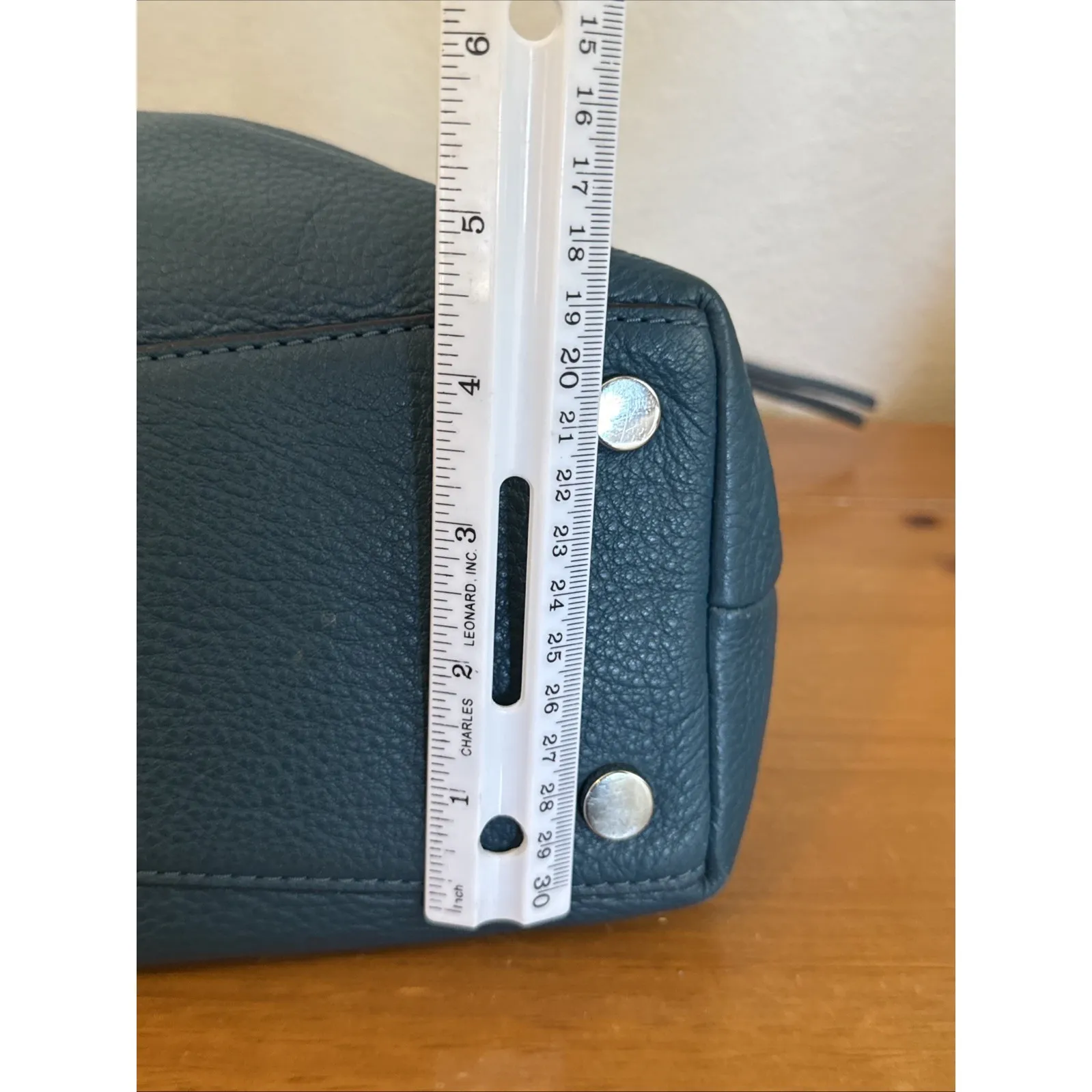 Michael Kors Evie Large Pebbled Leather Hobo Bag Silver Tone Hardware-READ - Image 16