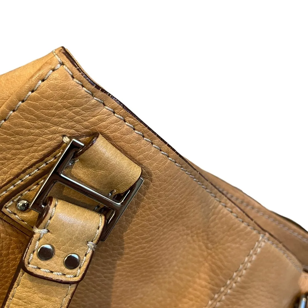 Fossil 1954 Baguette Style Pebble Leather Shoulder Bag - Image 9