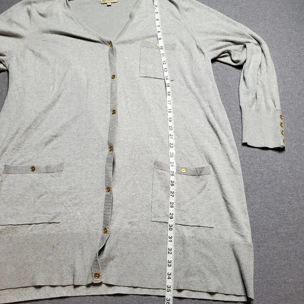 Diane Gilman Gray Cardigan - Image 7