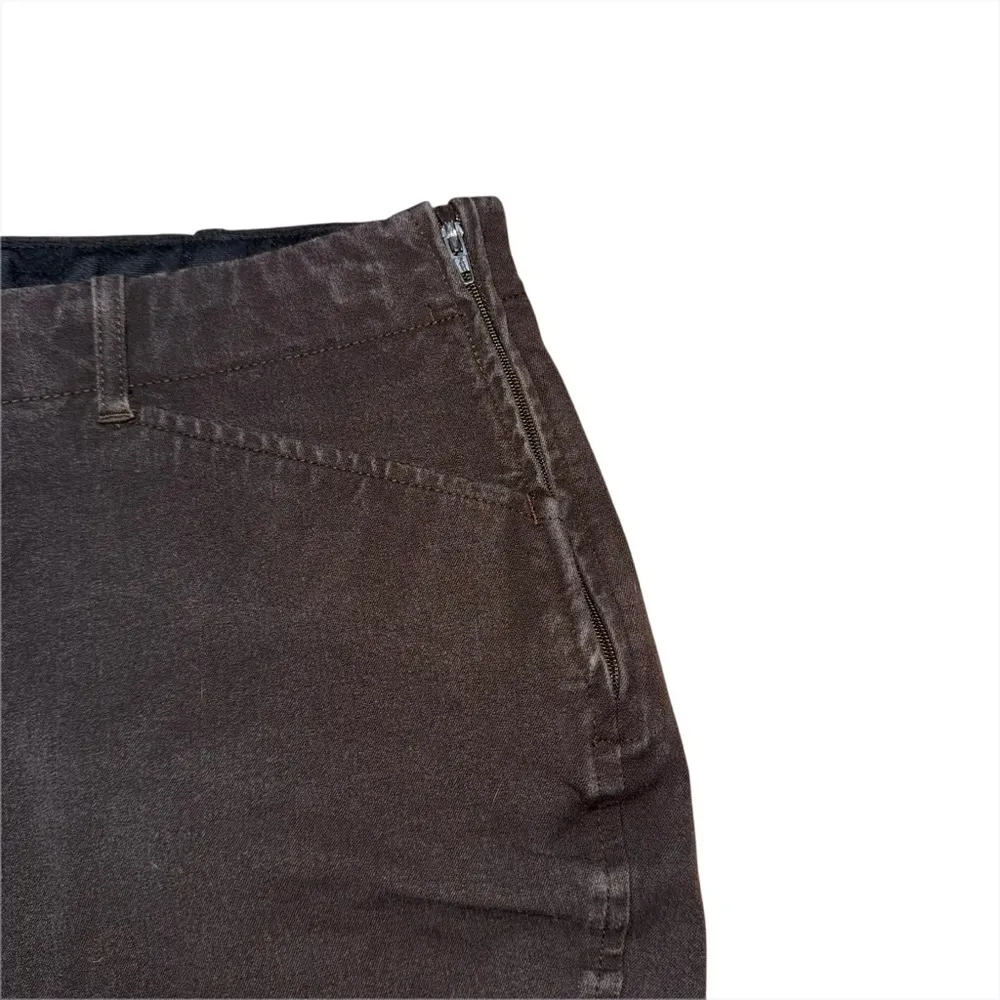 Tailored Sportsman 1965 Breeches 32 R Brown Side Zip Knee Patch USA Riding Pants - Image 7