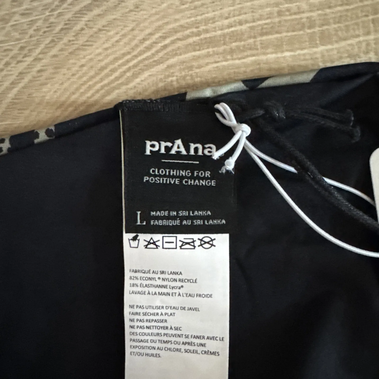 PRANA Gemma Reversible Bottom Seaside Bikini Swimwear Poolside Womens Size Large - Image 5