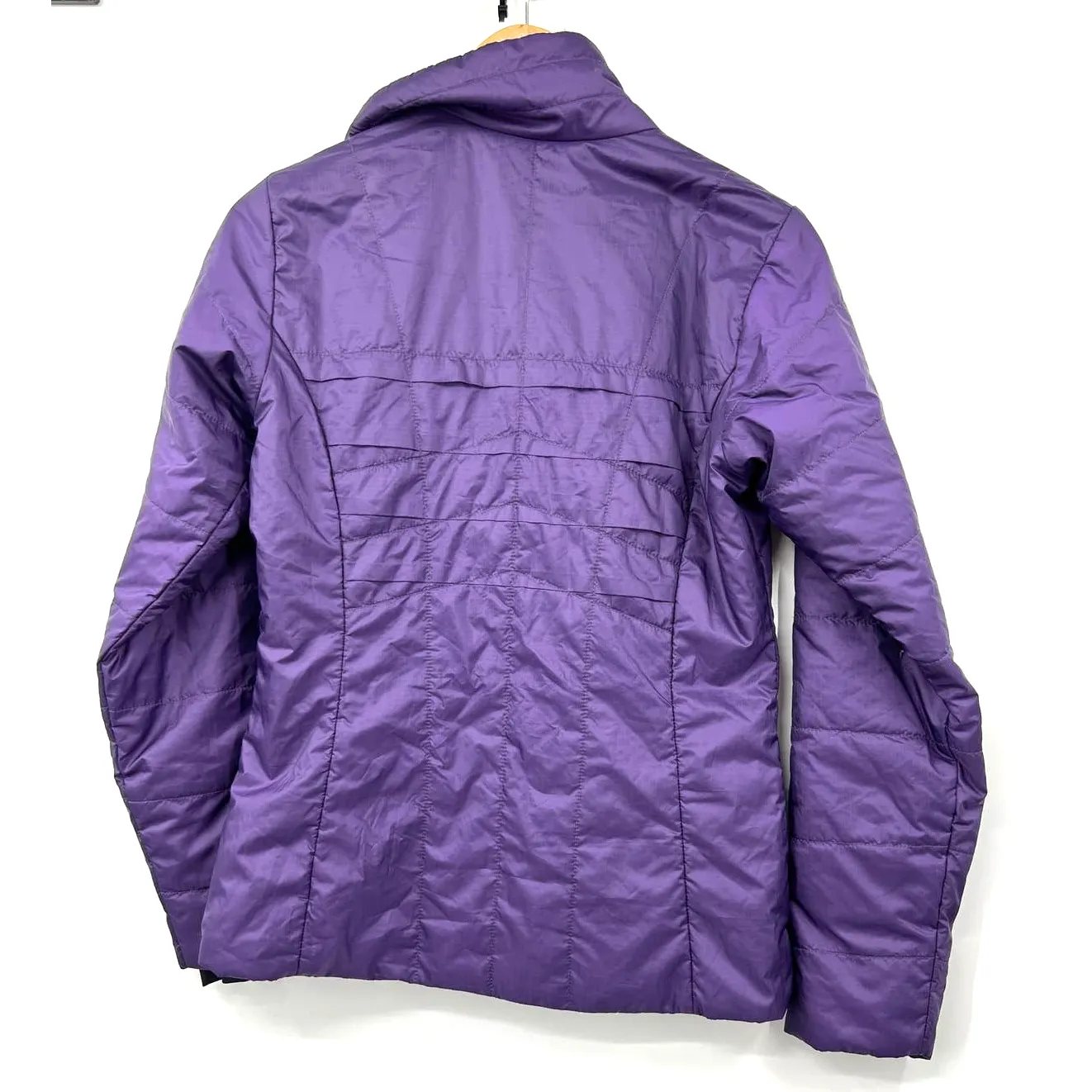 Columbia Omni Coat Heat Full Zip‎ Rain Long Sleeve Blue Size Small Womens - Image 9