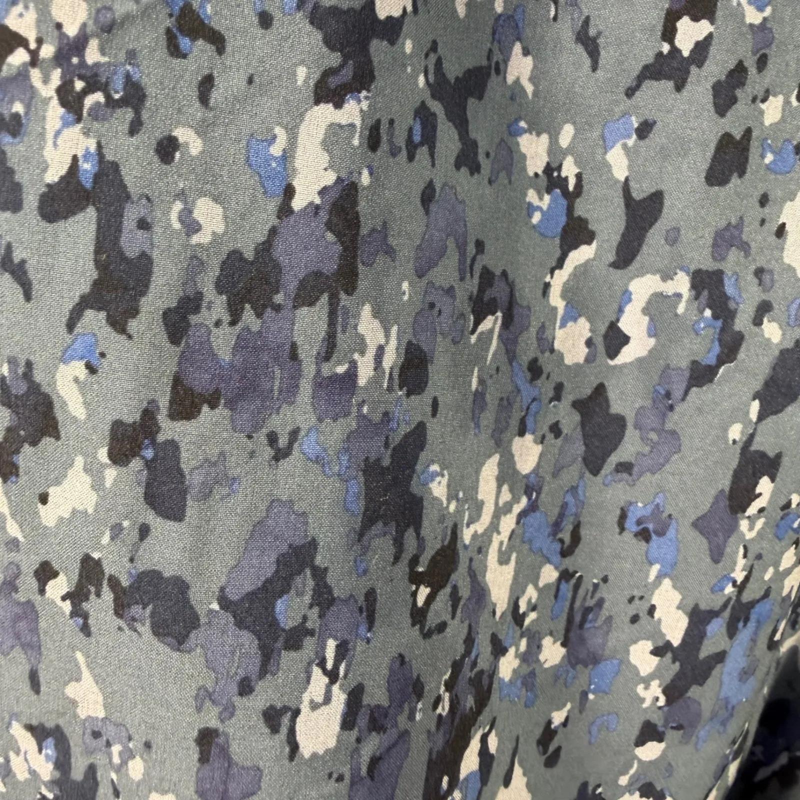 Athleta Printed Cropped Jogger Pants Geometric Blue Abstract Print 10 Drawstring - Image 13