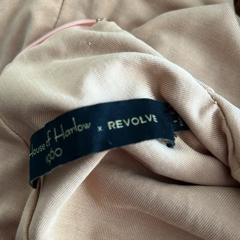 Revolve X House Of Harlow 1960 Camel Jumpsuit Long Sleeve - Image 3