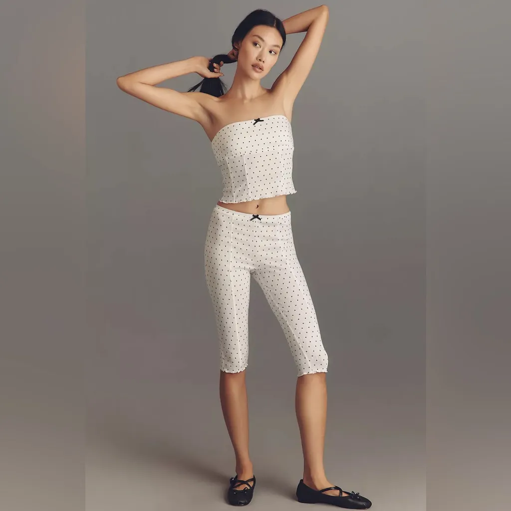 Anthropologie LyreBird Pointelle Set - Image 3