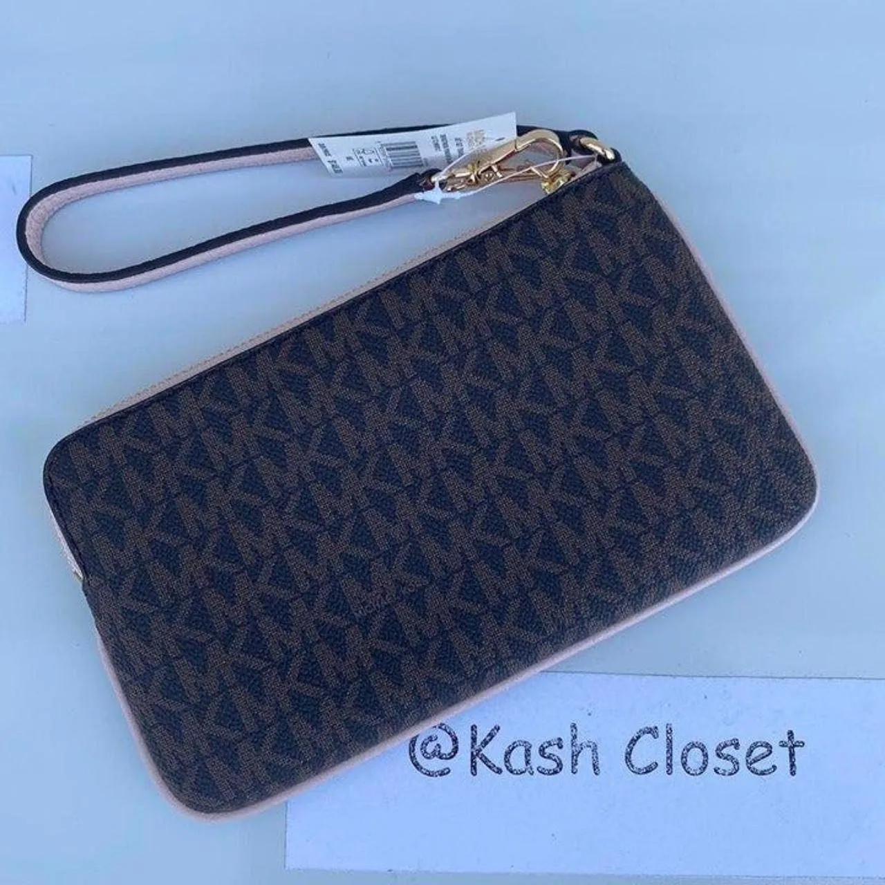 Michael Kors Brown Power Blush Multi Wristlet - Image 2