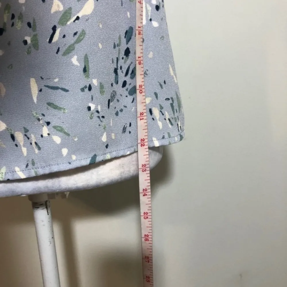 NWOT Shell Blue Sleeveless Pleated Blouse Top New - Image 6