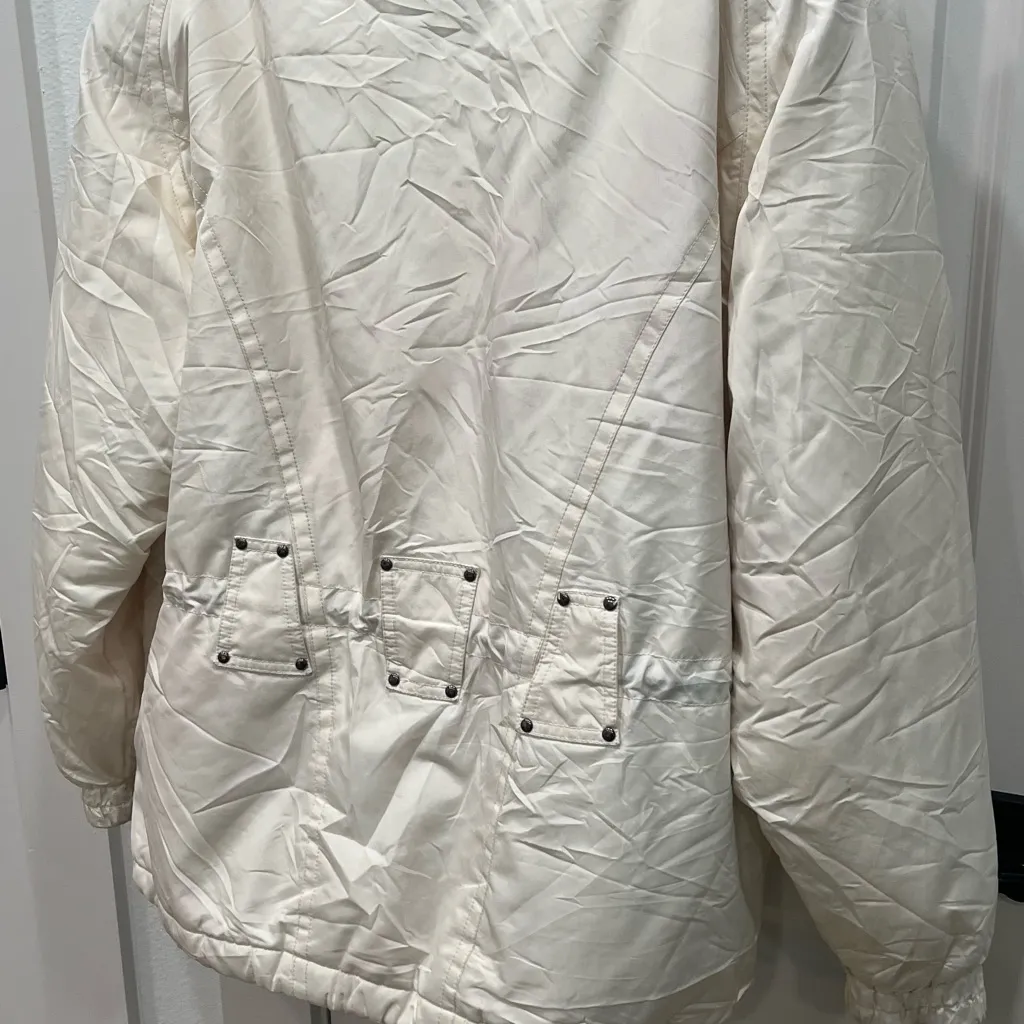 Women's Cream Jacket Killy ski jacket‎ size 8 - Image 10