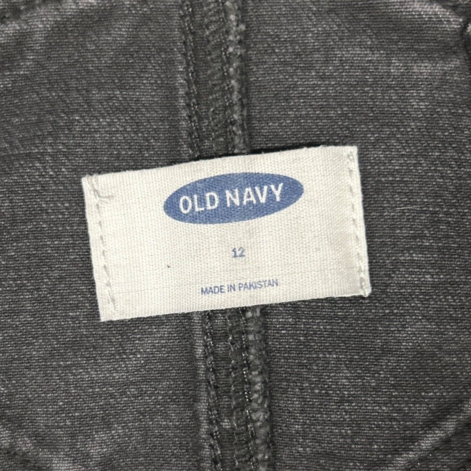 Old Navy Overalls Womens 12 Black Jeans Denim Bibs Relaxed Adjustable Cotton - Image 4