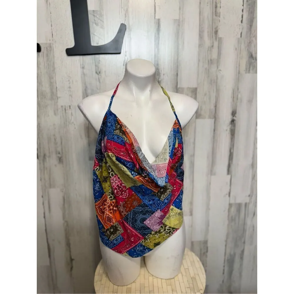 Bandana tank top Red Size XL - Image 5