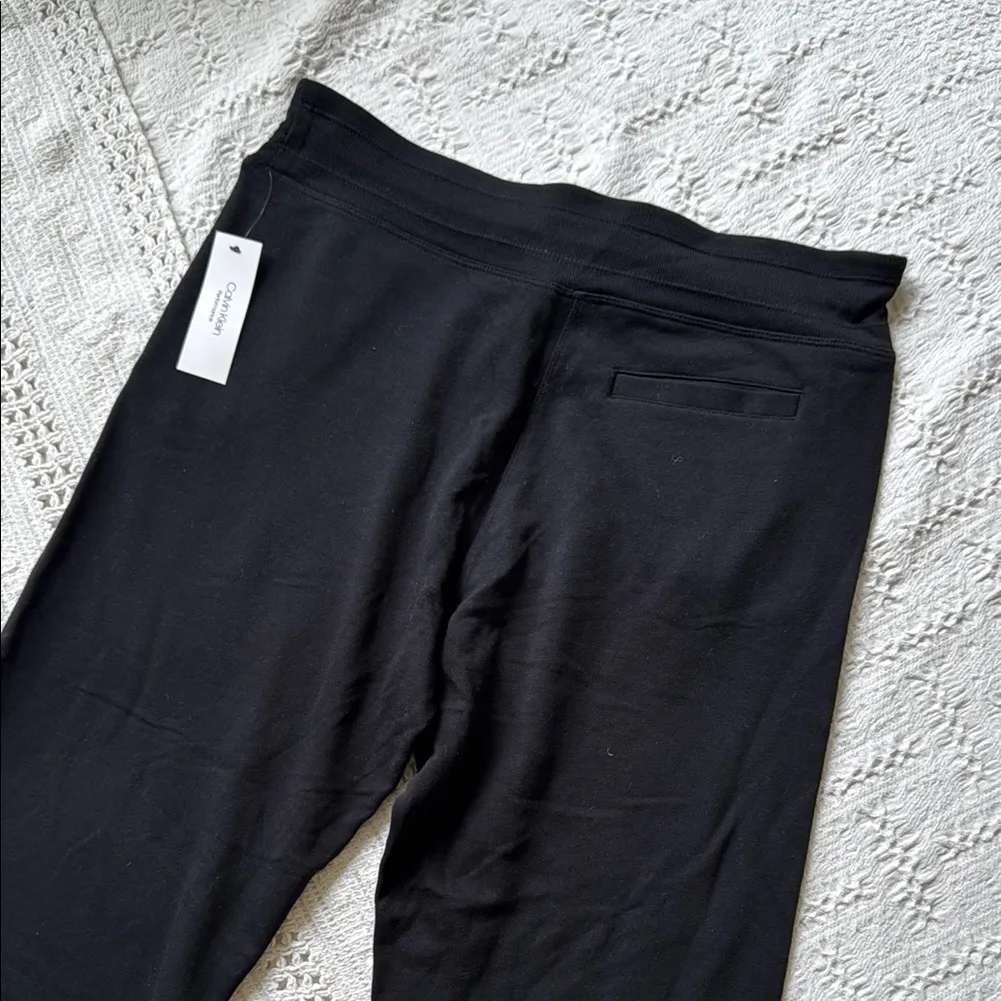 Calvin Klein Black Joggers with Relaxed Fit - Image 3