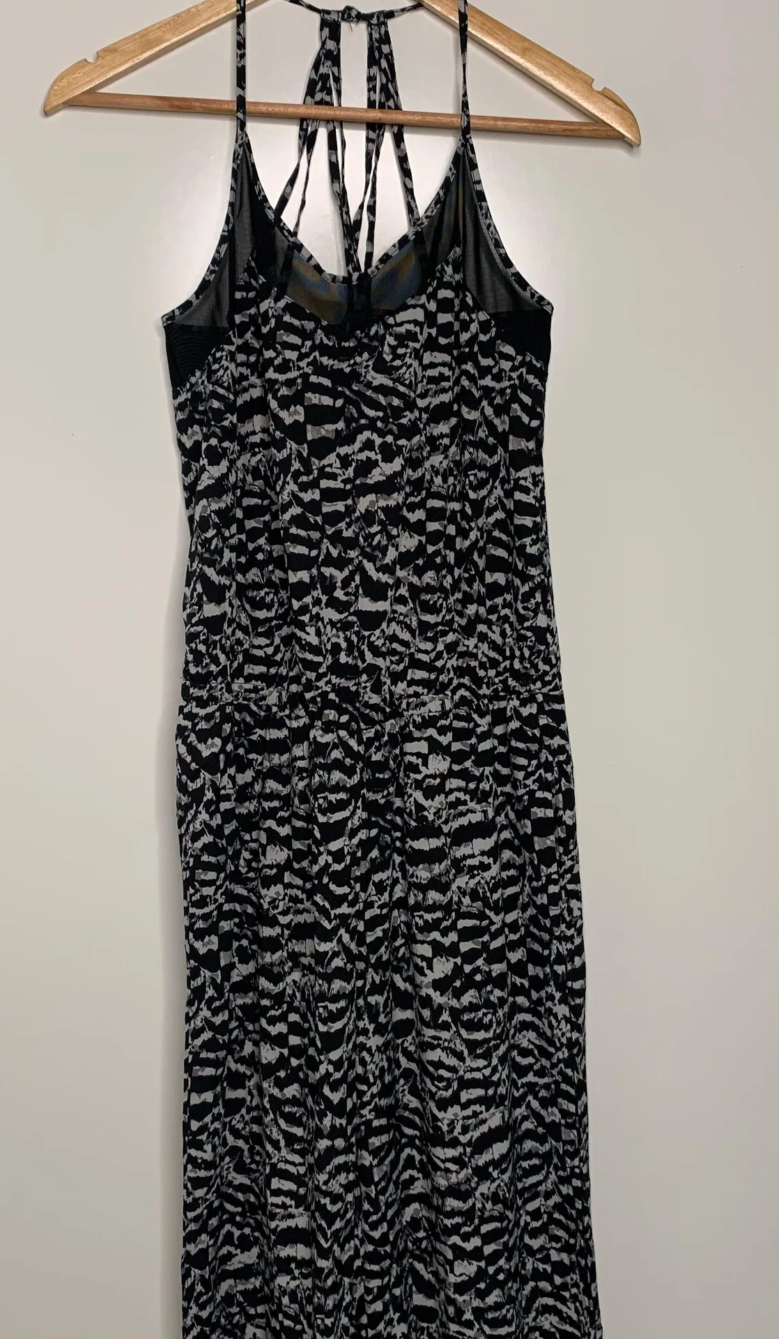 Black/White Dash Jumpsuit Size Small - Image 5
