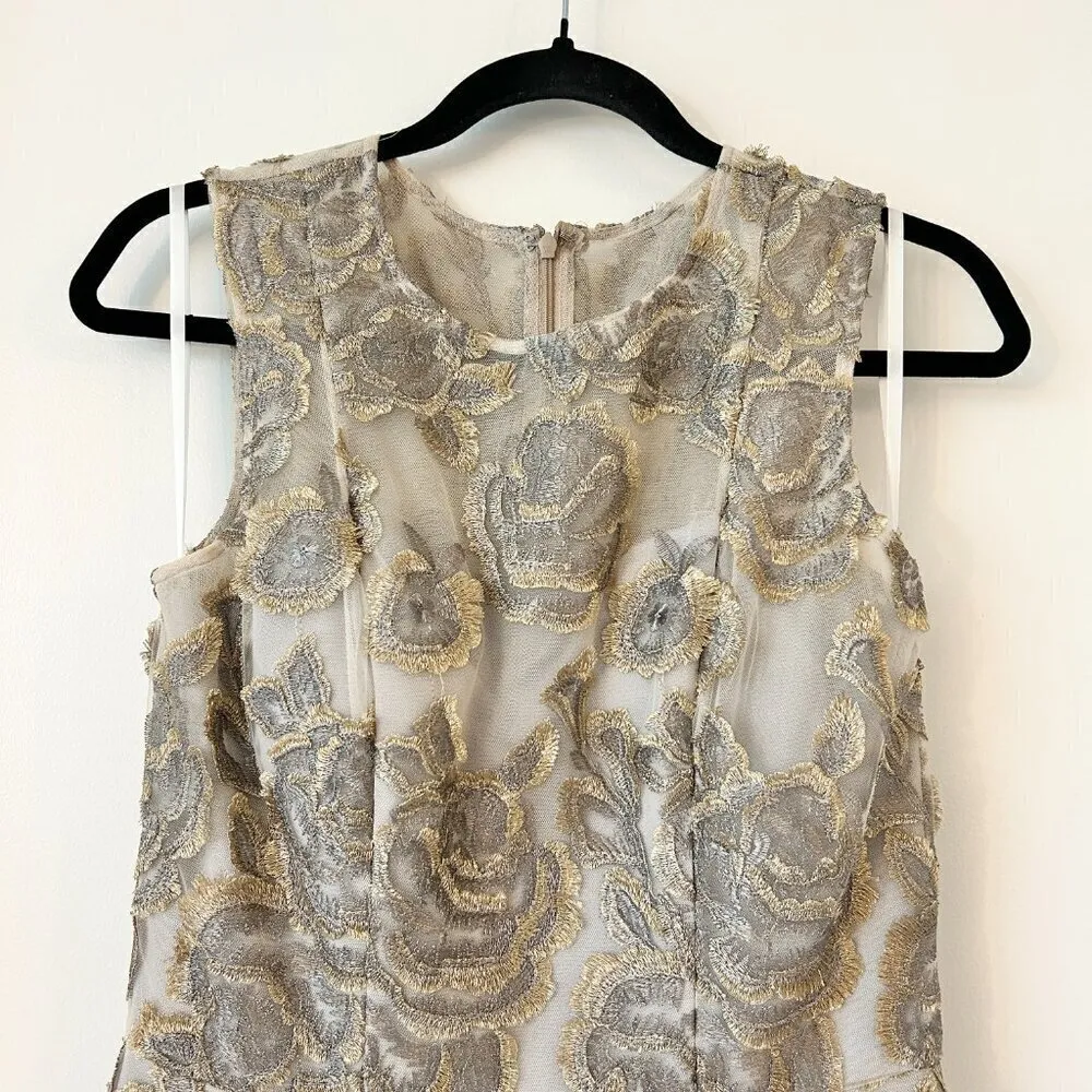 BHLDN Hitherto Eleanor Midi Lace Dress Size 6 - Image 4