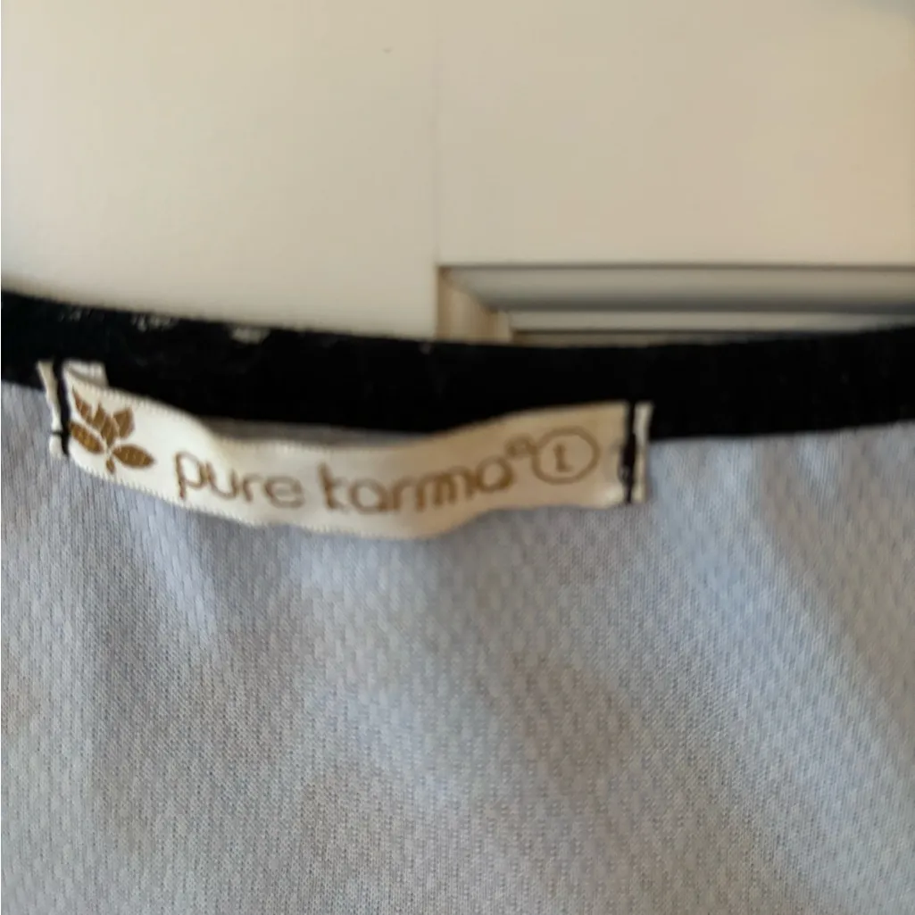 Pure‎ Karma athletic top. Size large. Blue - Image 2