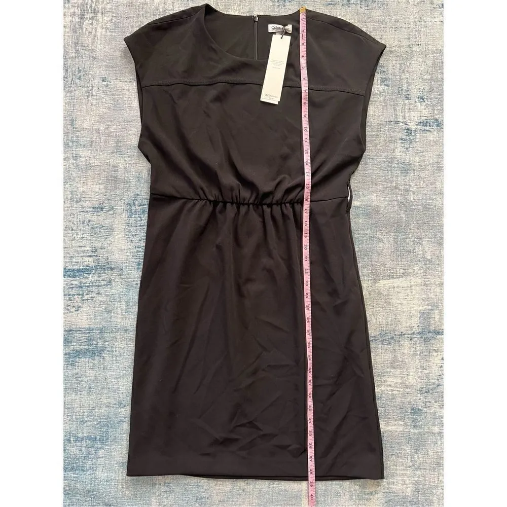 NWT! Calvin Klein Black Slim Fit Suit Separates Sleeveless Dress Size 14 / Large Black - Image 8