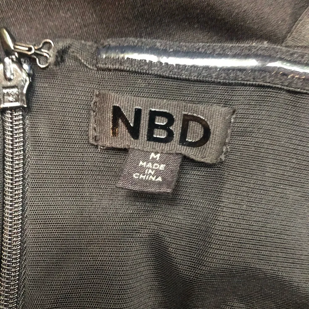 NBD x Revolve Eugene Mini Dress‎ In Black Medium - Image 8