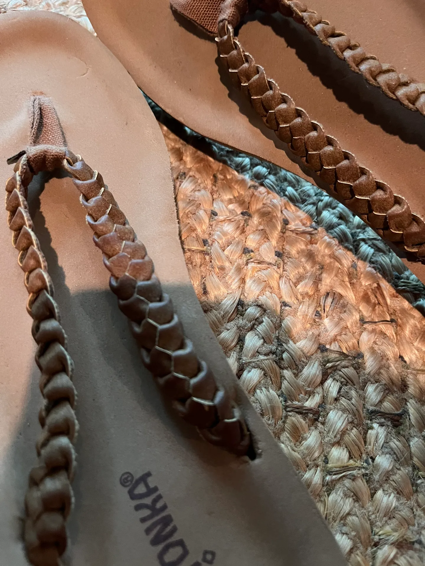 Minnetonka Braided detailed flip flops  - Image 2