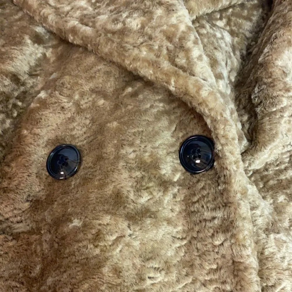 Avec Les Filles‎ Faux Sherpa Teddy Cocoon Coat Size Large NWOT - Image 9