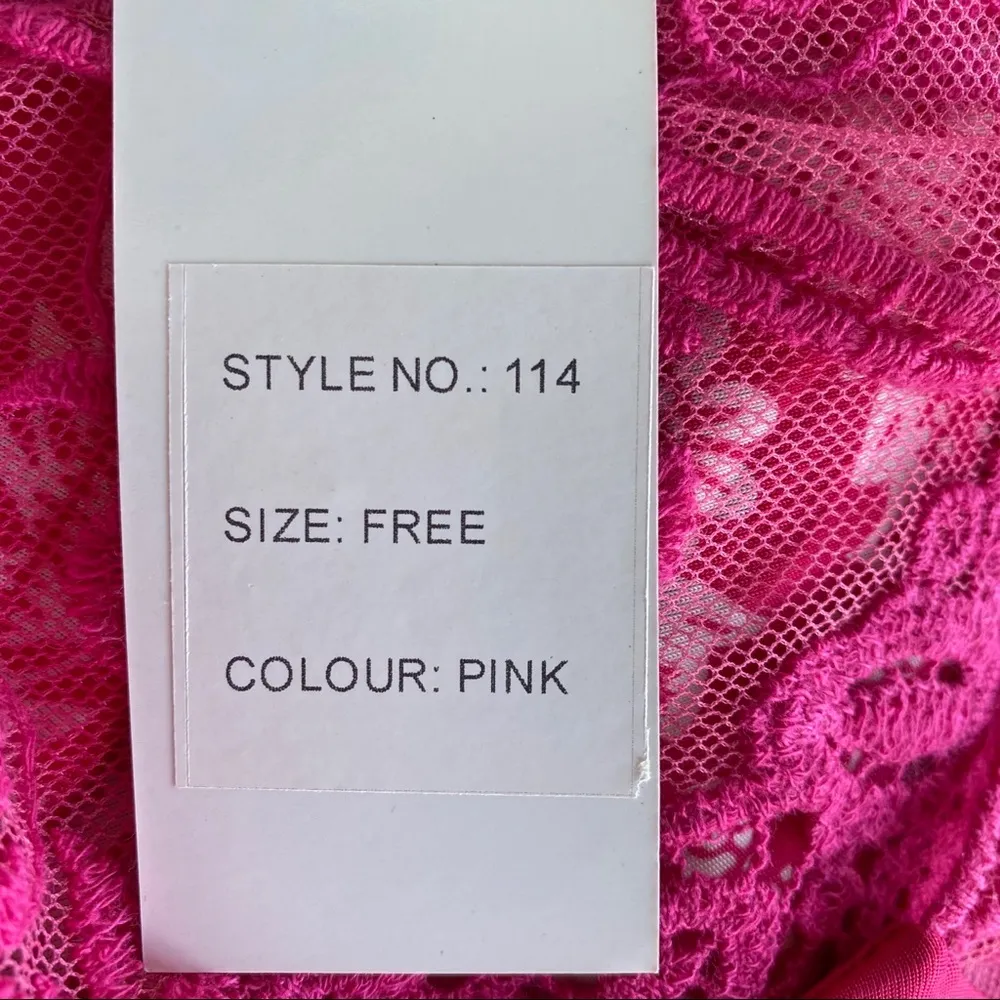 La Moda Beach Wear Dress/Coverup Pink Size undefined - Image 10