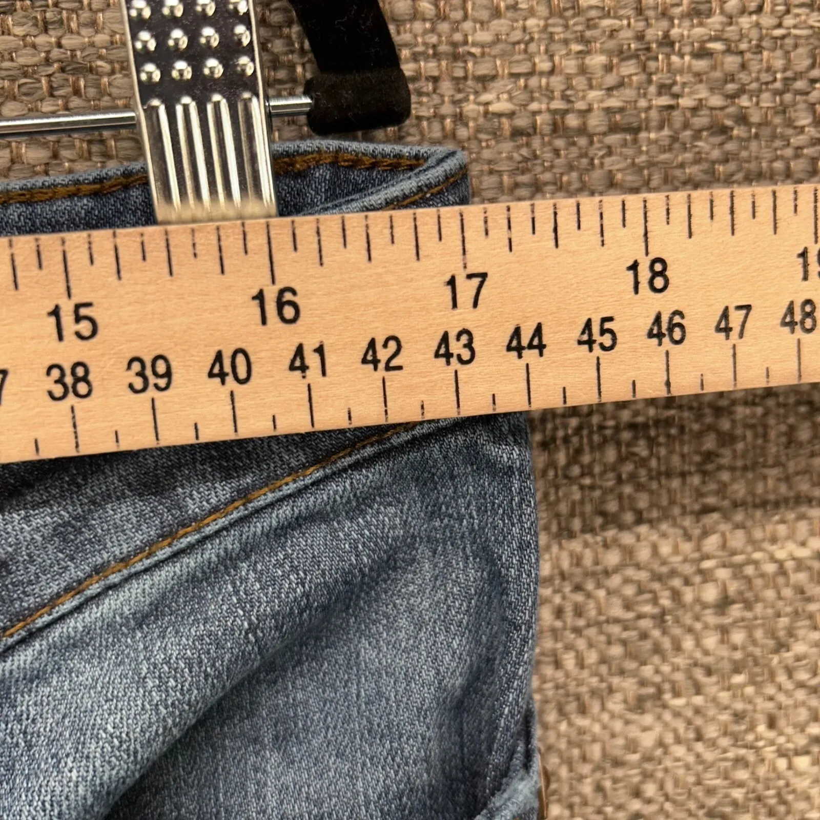 Kut‎ From The Kloth Jeans 14 Catherine Boyfriend Straight Distressed Denim Work - Image 9