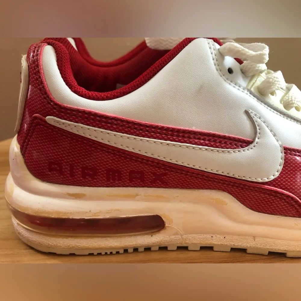 Nike Air Max Red and White SC Women's Shoes Size 6 - Image 4