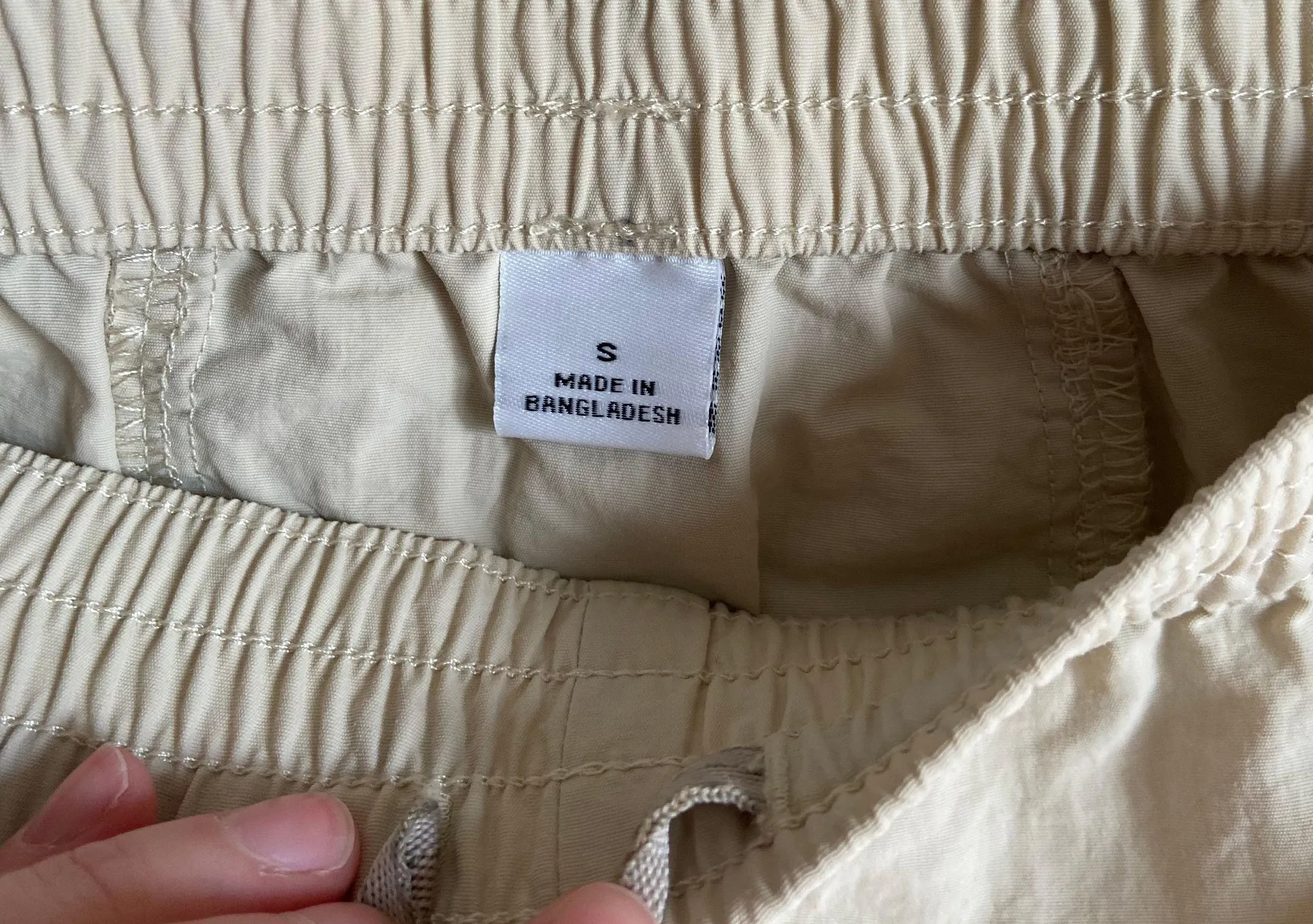 No Brand | Running Active Shorts Lightweight Gym Yoga Activewear Sports Tan - Image 2