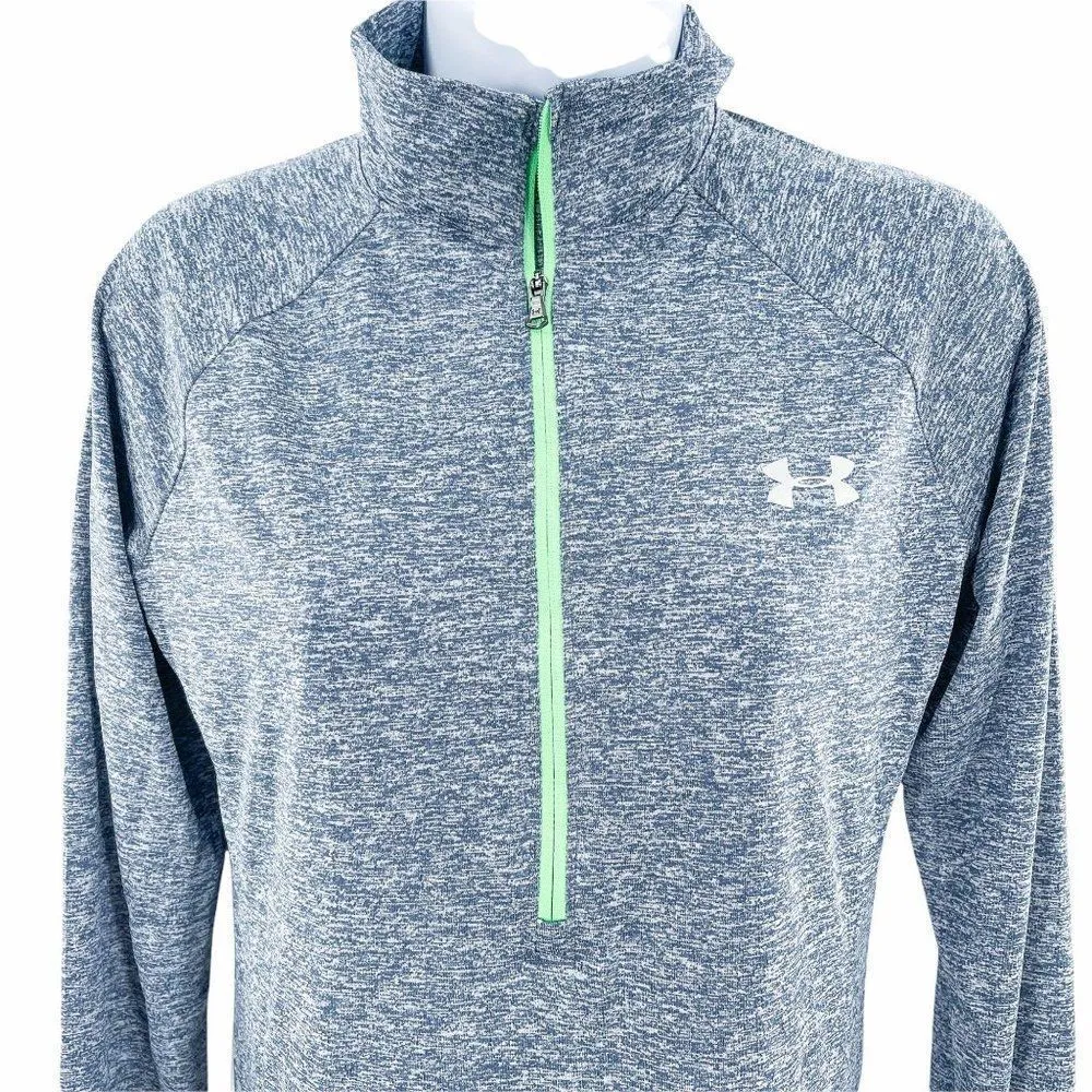 Under Armour Heatgear Zip-up Pullover Athletic Top - Image 3