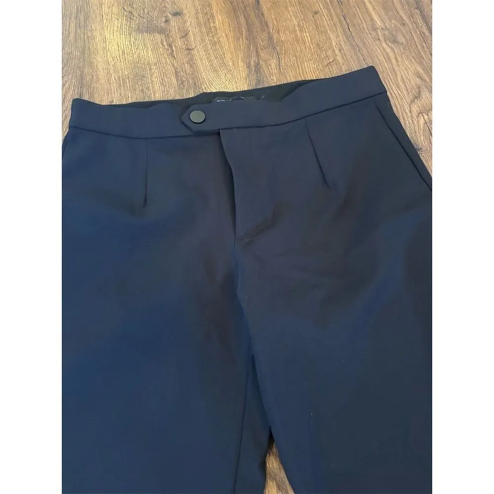 Banana Republic Women's Petite Dress Pants Size 8 Blue Workwear - Image 4