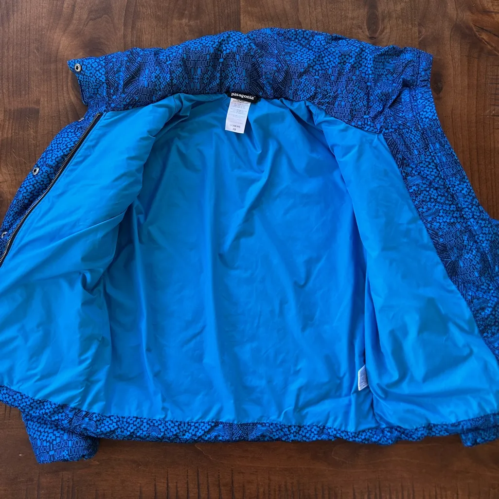 Patagonia Women's Geoharmony Insulated Puffer Jacket | Andes Blue | XS - Image 3