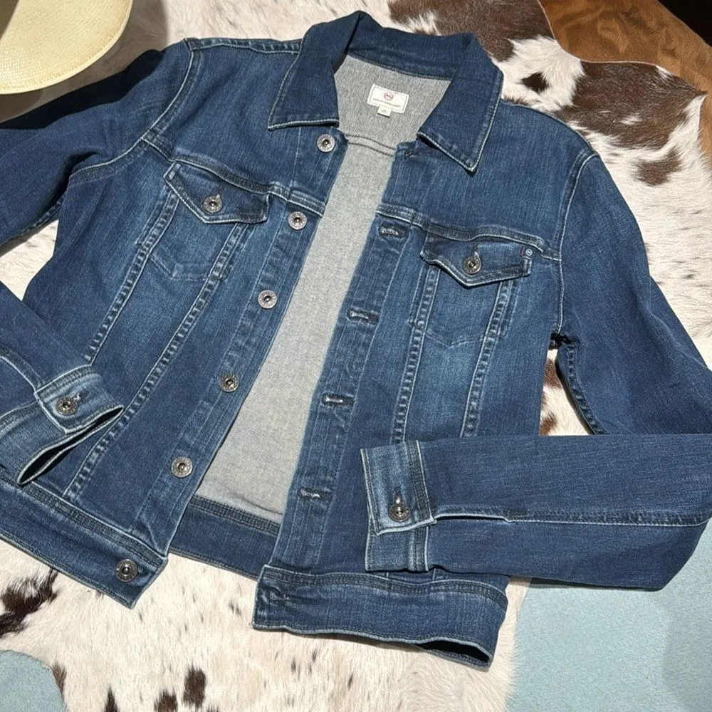 AG Adriano Goldschmied Dark Blue Denim jacket C47 - Image 4