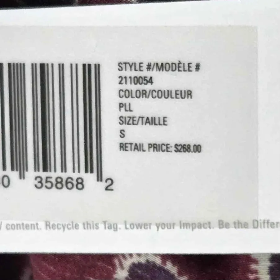 Outerknown Organic Cotton Stardust Long Sleeve Midi Dress Size S NWT Belted - Image 6