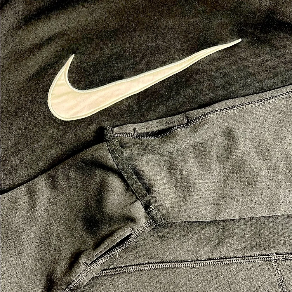 Nike Black Dri Fit Pullover With Thumb Holes - Image 7