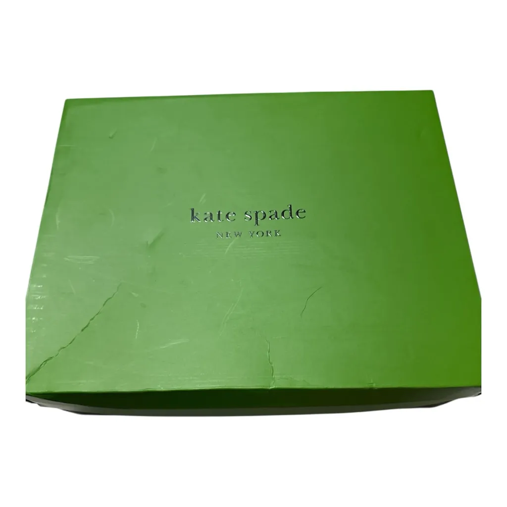 Kate Spade New York Tianna Suede Espadrille Wedge Sandals – Black (Size 9B) - Image 11