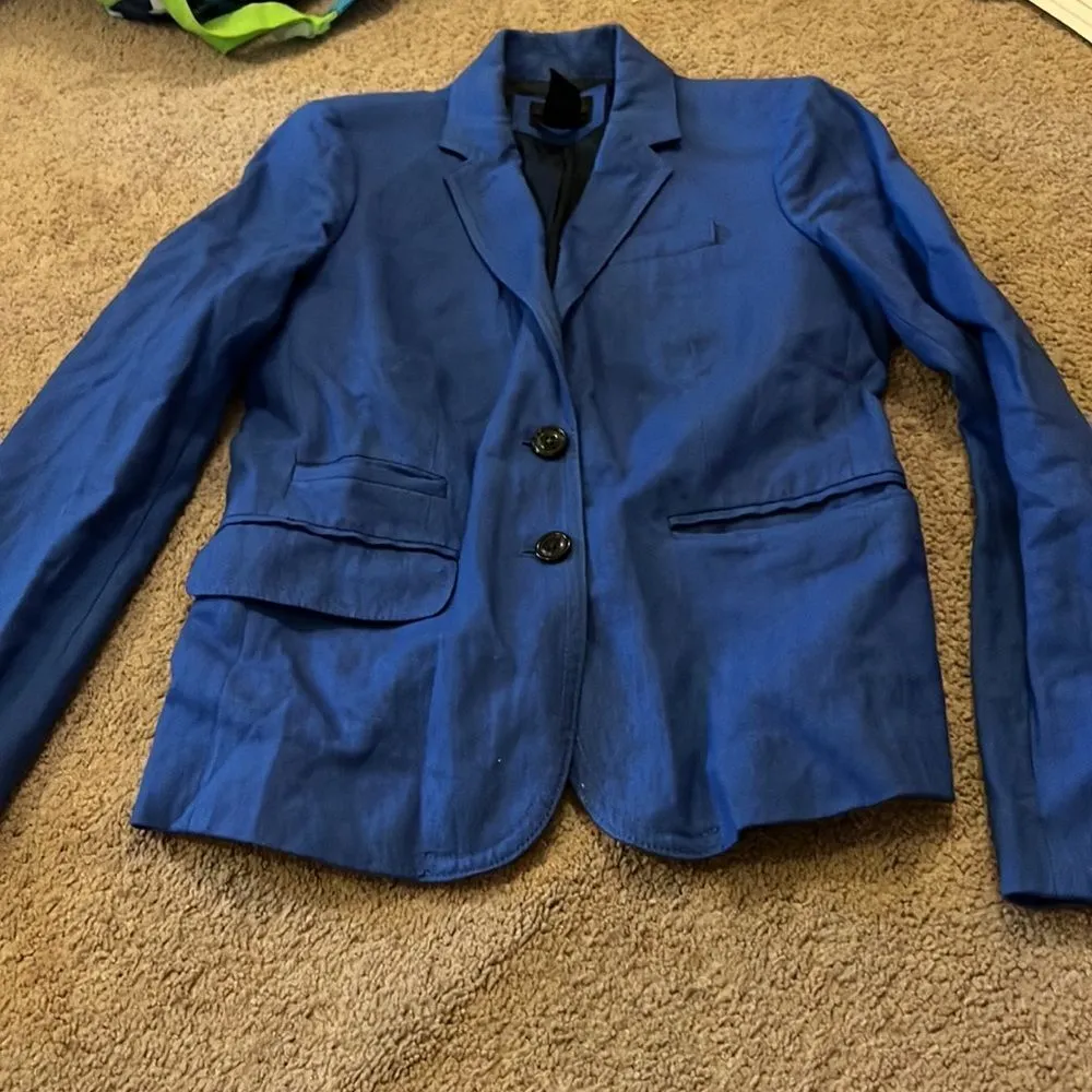 J crew blue black label blazer 0 - Image 2