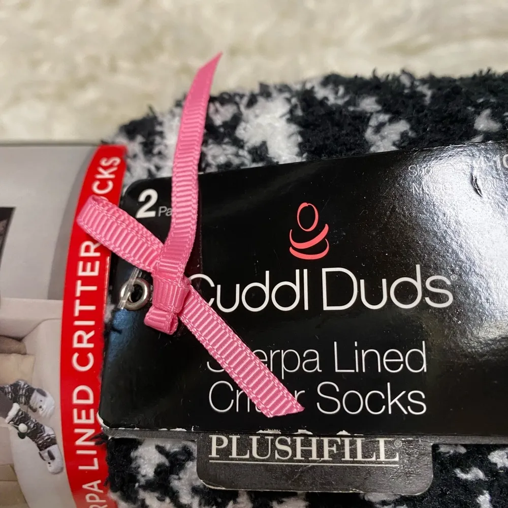 New Cuddl Duds Socks/Slippers Size 4-10 - Image 3