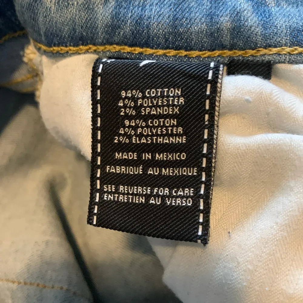 7 For All Mankind  Blue Straight Leg Denim - Image 12