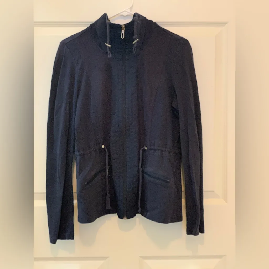 Bonita Women's Navy Utility Jacket. Size - Image 3