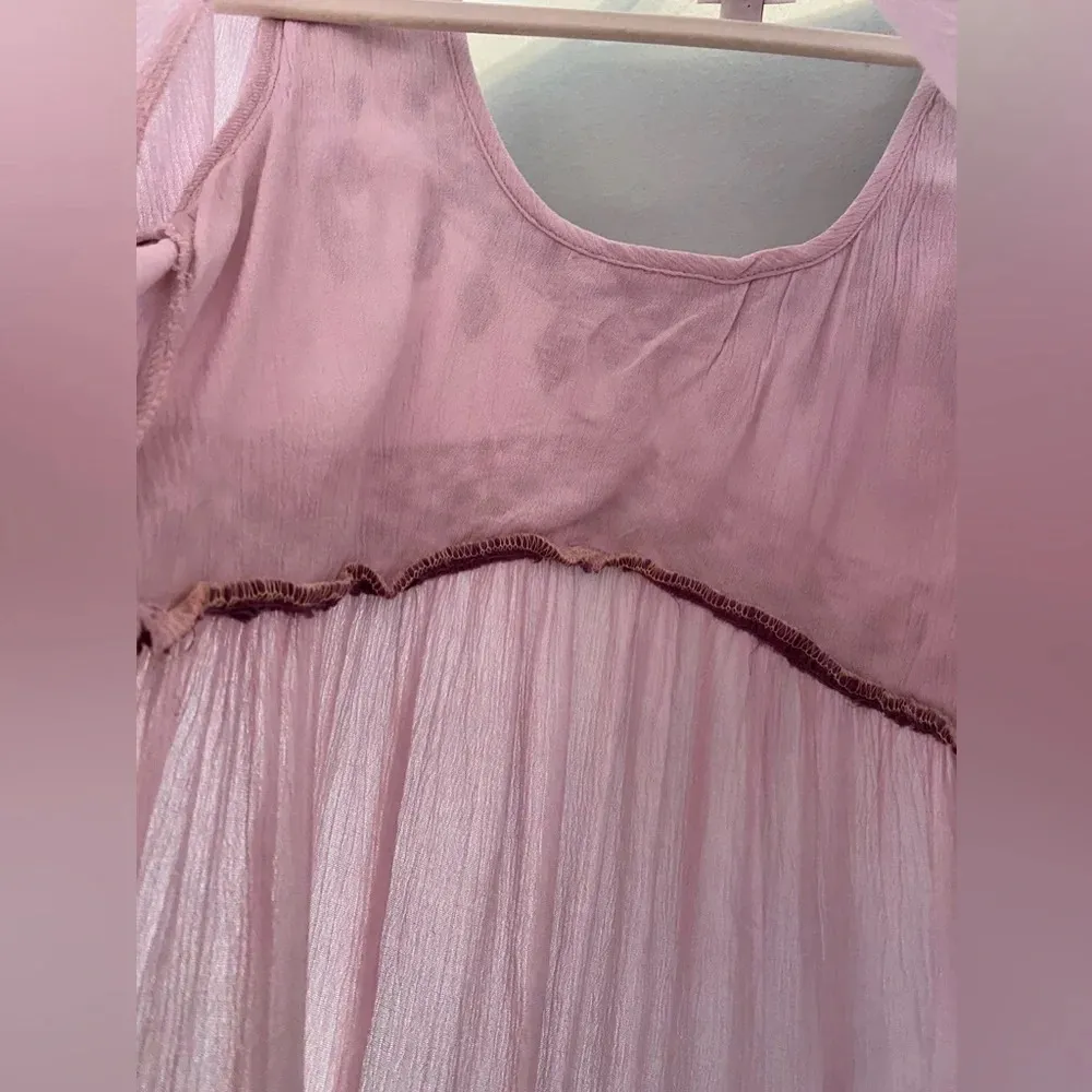 Knox Rose Dress Boho Cottagecore Embroidered Ruffle Romantic Valentines Day - Image 5