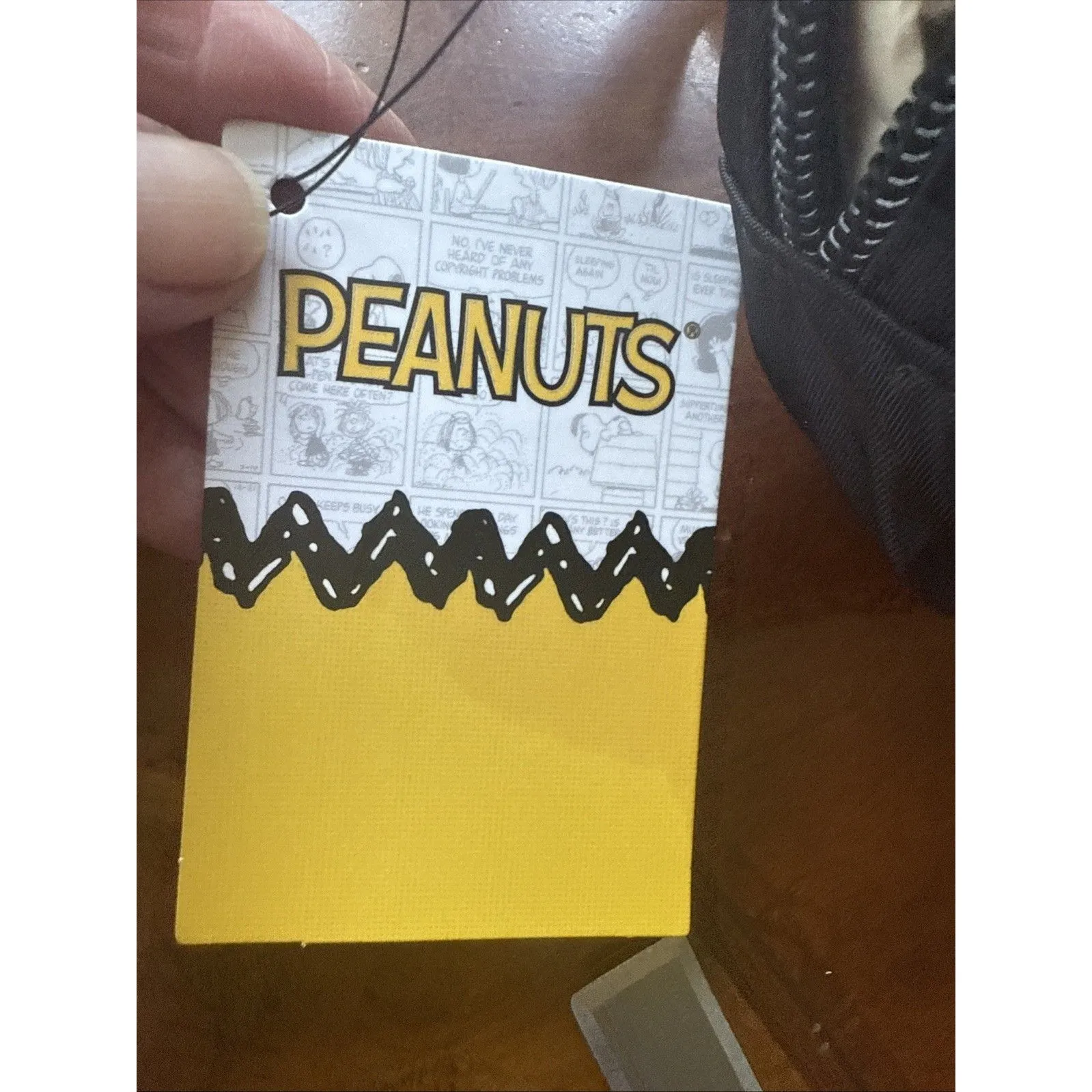 Snoopy Crossbody Fanny Pack Peanuts Snoopy Bag Black - Image 2