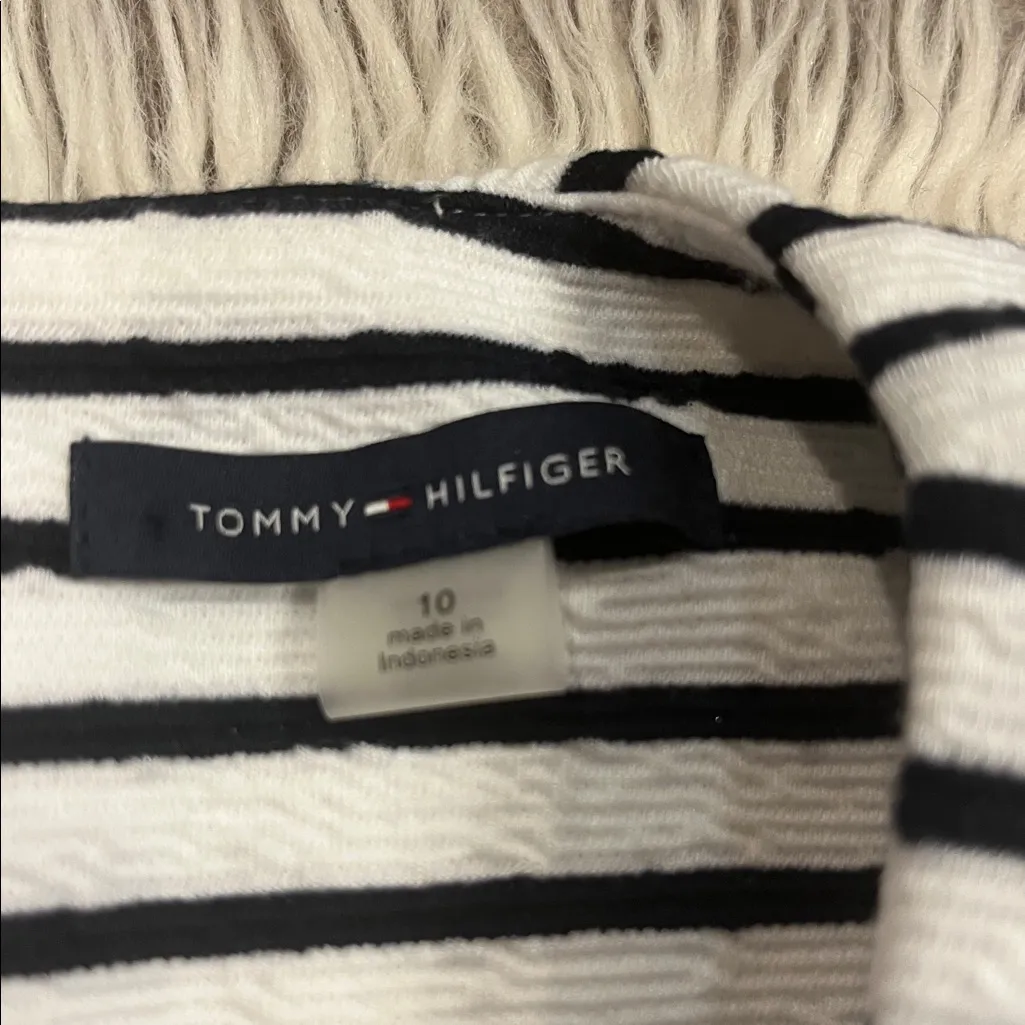 NWT Tommy Hilfiger sailor nautical textured stretch sheath dress 10 - Image 10