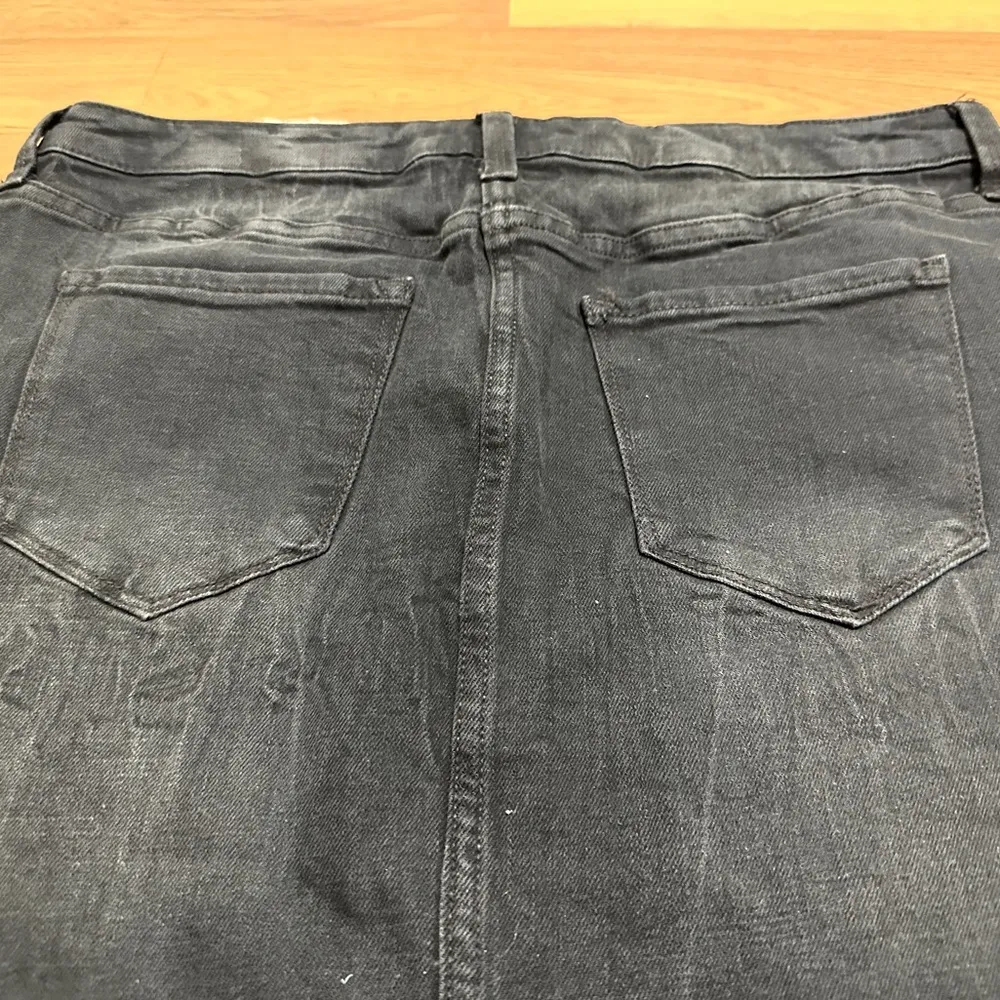 Ana Womens Black/Gray Denim Midi Skirt NWT - Image 10