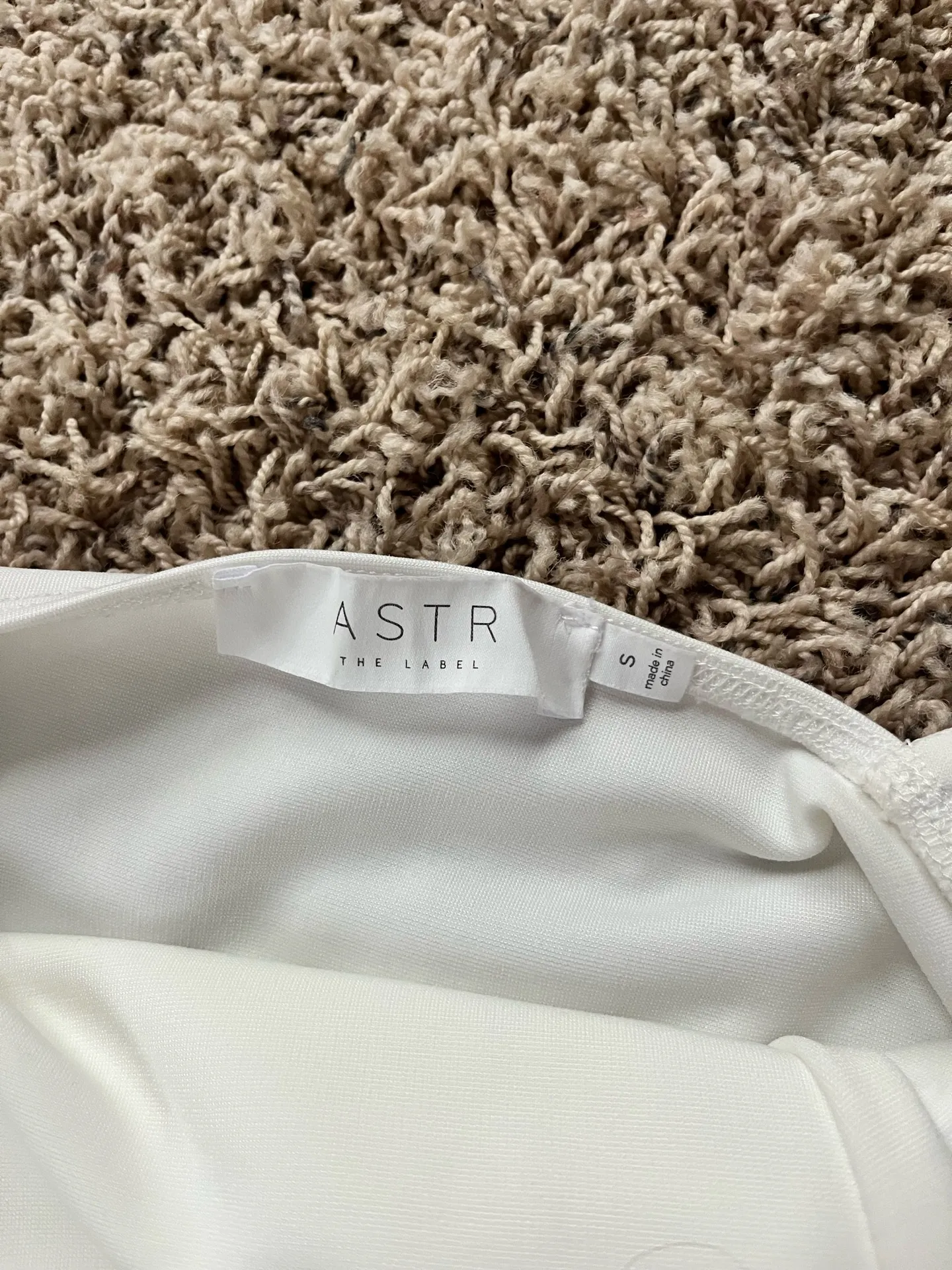 White ASTR Bodysuit The Label - Image 3