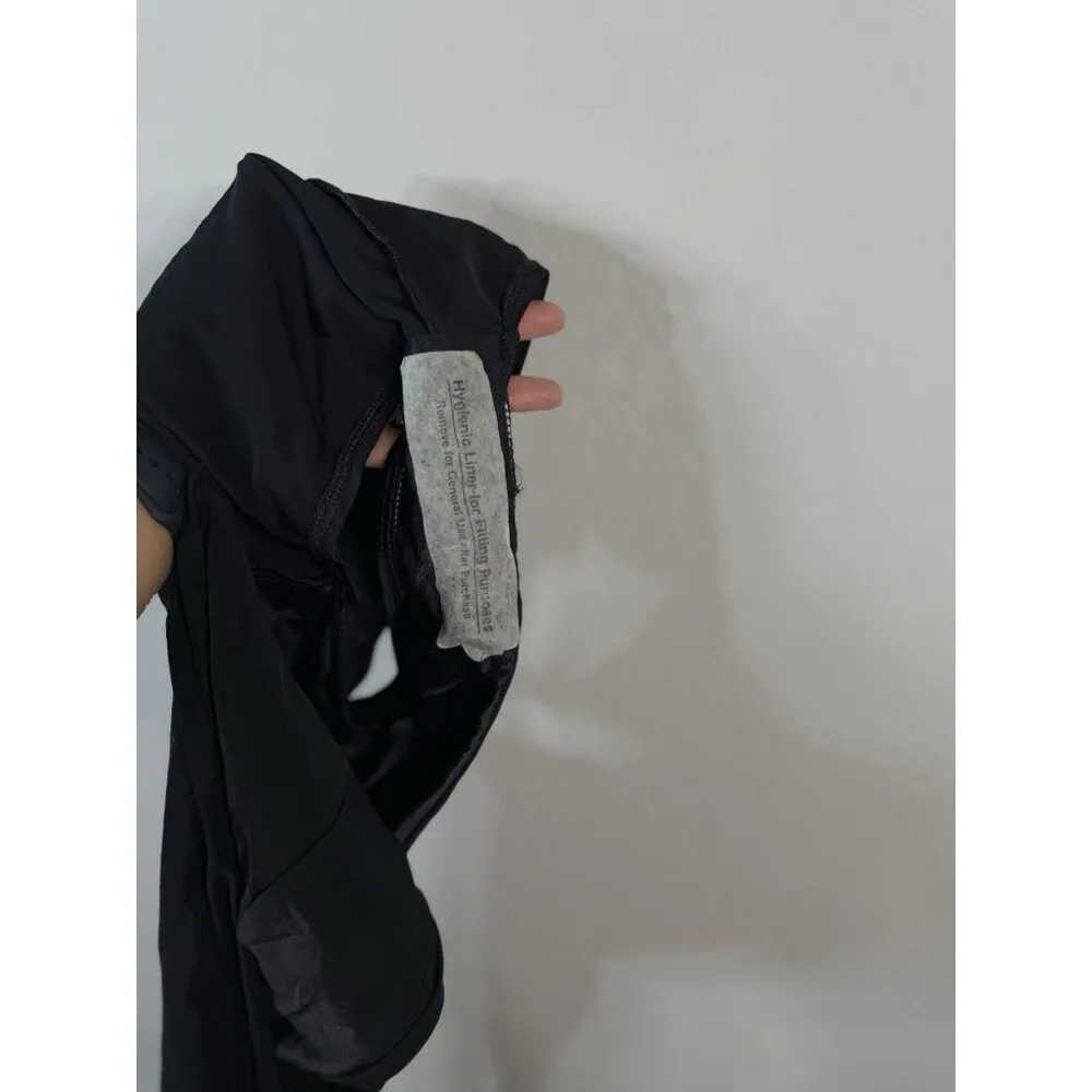 Anne Klein Women’s Size 10 Black High Leg Halter Neck Plunge Swimsuit Beach USA‎ - Image 14