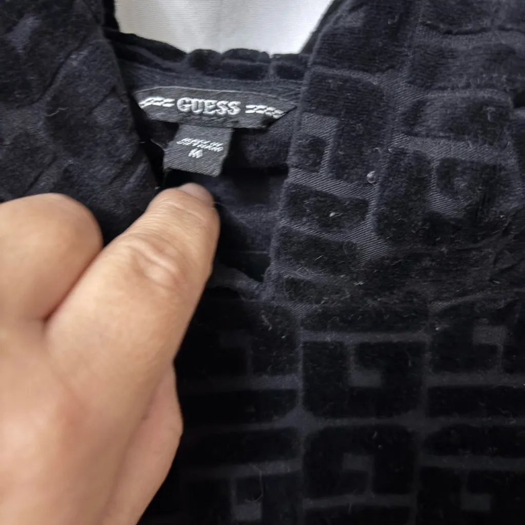 Guess Black Textured Jacket - Image 3