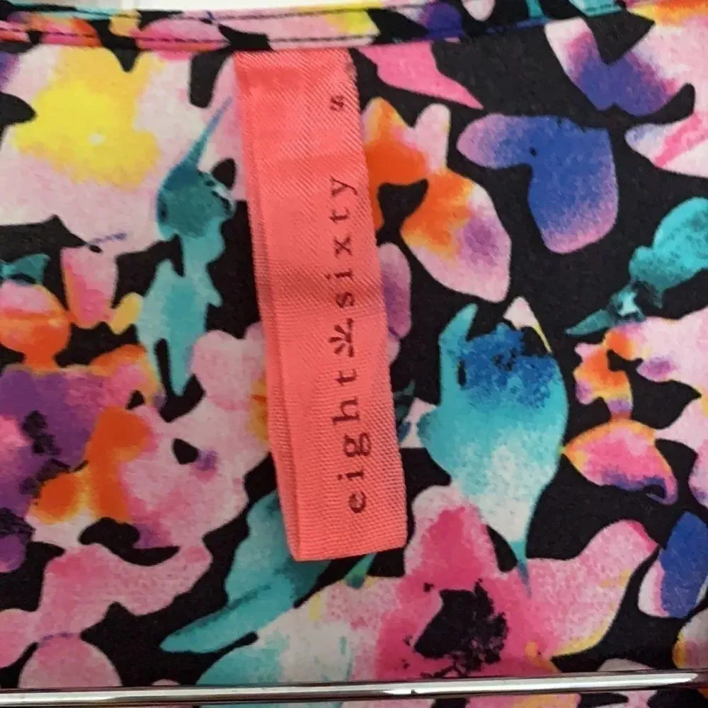 Eight Sixty Long Sleeve Floral Romper - Image 4