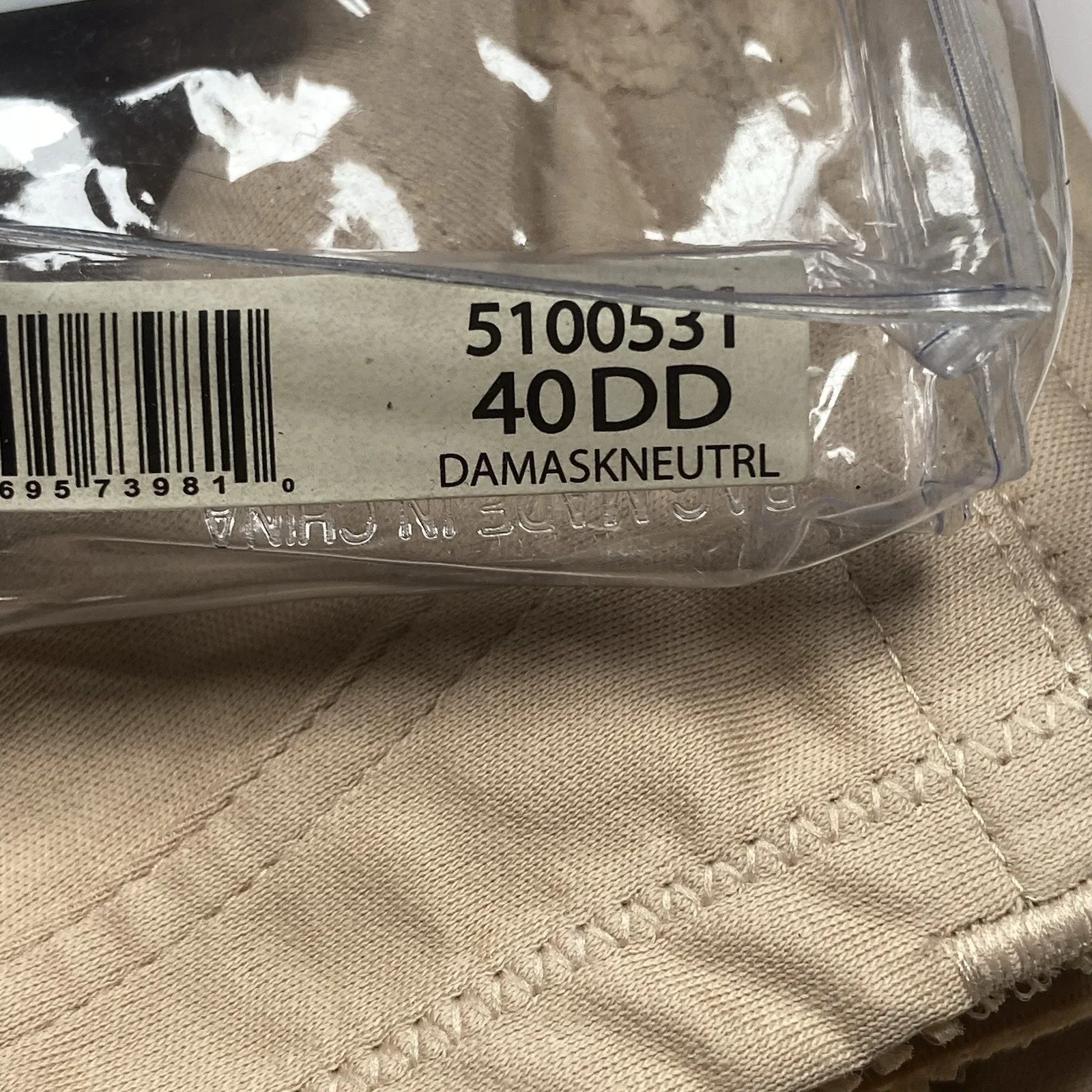 Exquisite Form 40DD Fully FRONT CLOSURE Cotton Posture Bra Nude Lace Size undefined - Image 4